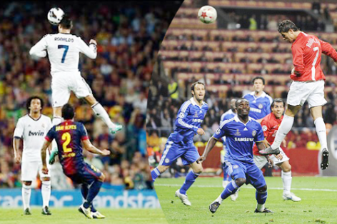 VIDEO: Những pha bật nhảy đánh đầu siêu hạng của Ronaldo