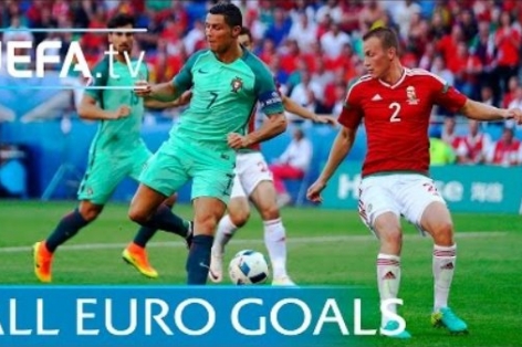 VIDEO: Chiêm ngưỡng toàn bộ 108 bàn thắng tại Euro 2016