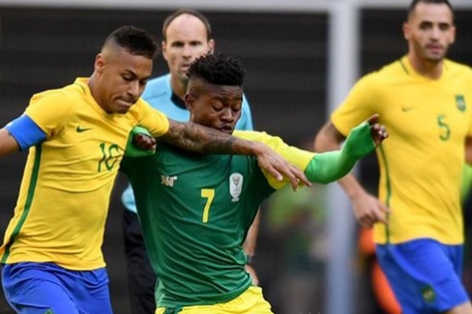 Olympic Brazil bị Nam Phi cầm hòa dù chơi hơn người