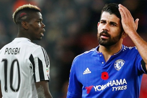 Điểm tin sáng 8/8: MU xác nhận vụ Pogba, Costa có thể tới Ý