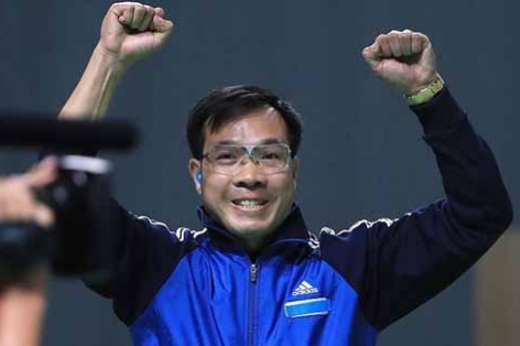 Thái Lan đang hơn Việt Nam 9 bậc trên bảng tổng sắp Olympic
