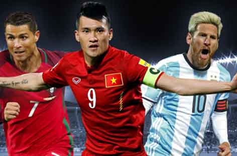 Công Vinh nói về việc được so sánh với Ronaldo, Messi