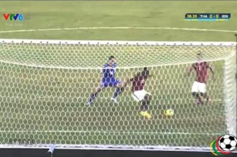 VIDEO: Dangda nâng tỷ số lên 2-0 cho Thái Lan