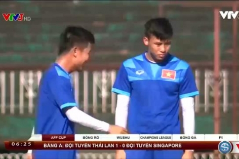 VIDEO: ĐT Việt Nam tập luyện trong nắng nóng ở Myanmar