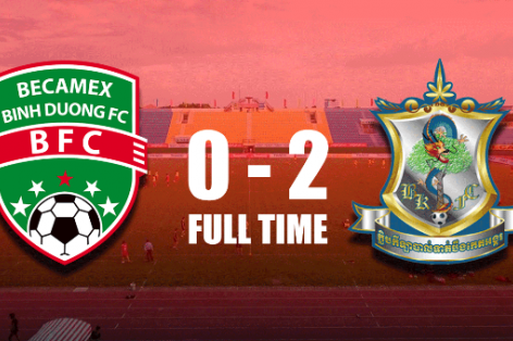 Video bàn thắng: Bình Dương 0-2 Boeung Ket Angkor (BTV Cup 2016)