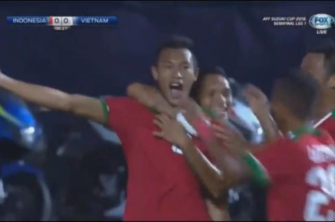 VIDEO: Indonesia mở tỷ số từ rất sớm