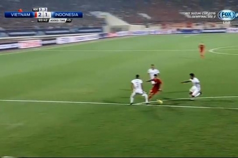 VIDEO: Bàn thắng đầy cảm xúc của Vũ Minh Tuấn vào lưới Indonesia
