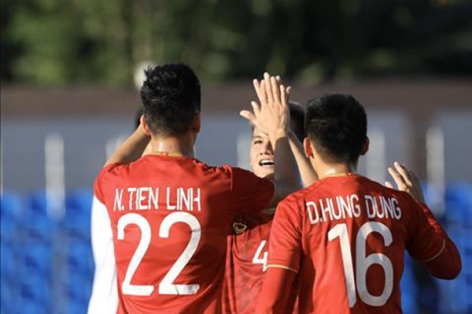 Chấm điểm U22 Việt Nam vs U22 Lào: 'Sát thủ' Tiến Linh lên tiếng 