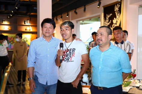 Sài Gòn FC tri ân HLV Vũ Tiến Thành