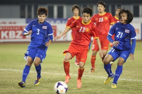 Kết quả nữ Việt Nam vs nữ Thái Lan: Đáng tiếc