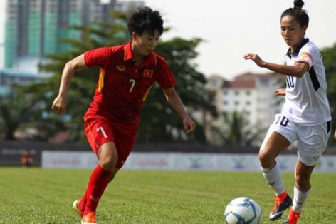 Hàng công kém duyên, tuyển nữ VN để Thái Lan cầm hòa