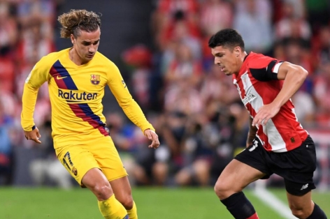 Griezmann nhạt nhòa, Barca thất bại cay đắng bởi siêu phẩm