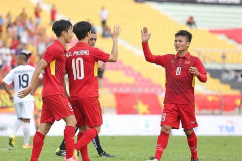 Đội hình U22 VN đấu Philippines: Bất ngờ vị trí Quang Hải