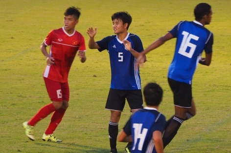 U19 Việt Nam để thua đáng tiếc đội sinh viên Nhật Bản