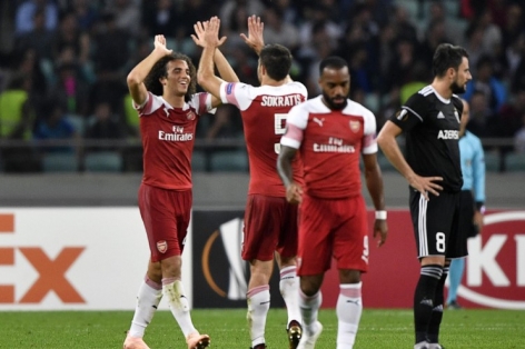 Sao trẻ tỏa sáng, Arsenal thắng đậm Qarabag 