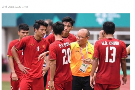 Báo Hàn: 'Thái Lan bị loại là thời cơ để Việt Nam vô địch'
