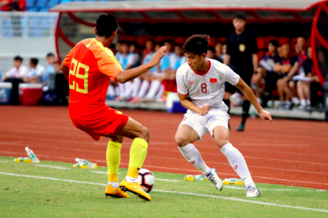 U22 Việt Nam đá 'tiki-taka' khiến U22 Trung Quốc choáng váng