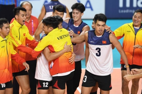 Bóng chuyền nam Việt Nam thua sốc Campuchia tại SEA Games 30