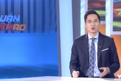 VIDEO: BTV Quốc Khánh xin lỗi thủ môn Bùi Tiến Dũng