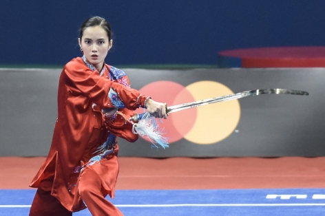 VIDEO: Phần thi của 'nữ thần Wushu' giành HCV SEA Games 30
