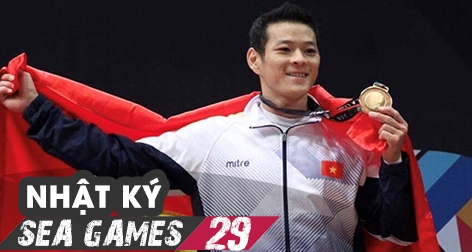 Nhật ký SEA Games 29 ngày 28/8: Cử tạ giành cú đúp HCV