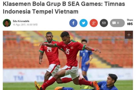 Báo Indonesia chỉ 2 cái tên đáng sợ của U22 Việt Nam