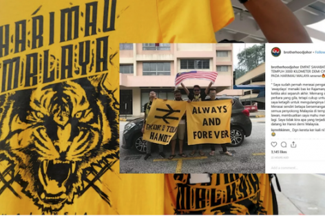 Bốn CĐV Malaysia lái xe hơn 3.000km xem chung kết AFF ở Hà Nội