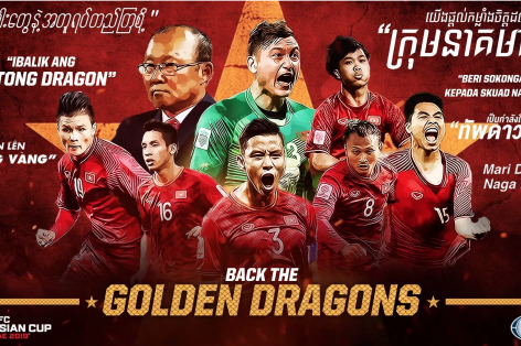 Cả Đông Nam Á cổ vũ Việt Nam thắng Nhật Bản