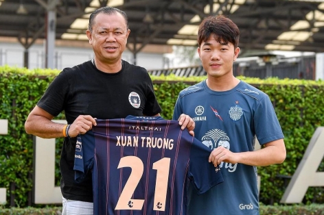 Xuân Trường chính thức gia nhập Buriram United