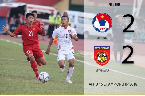 Việt Nam chính thức trở thành cựu vương U16 Đông Nam Á