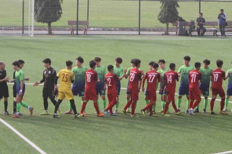 U22 Việt Nam thua trận đầu tiên trên sân cỏ nhân tạo
