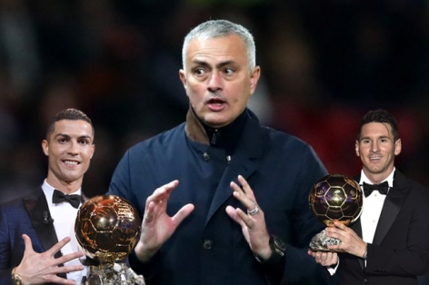 Mourinho: 'Nếu không có Messi, Ronaldo đã giành được 10 QBV'