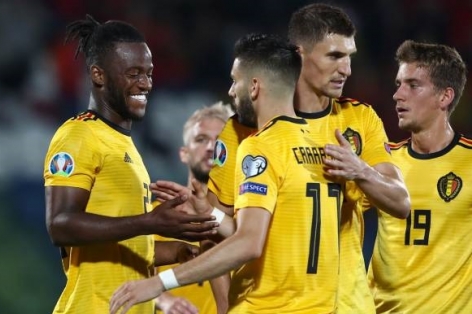 Sao Chelsea lập cú đúp giúp Bỉ tiến gần hơn tới Euro 2020