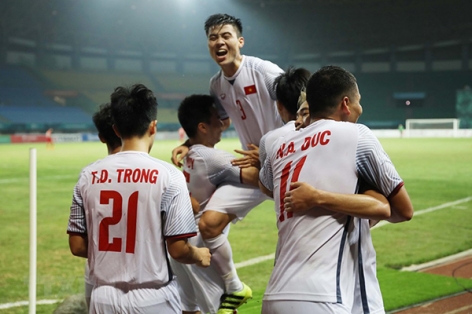 Chiến thắng thấm đẫm mồ hôi và máu của Olympic Việt Nam