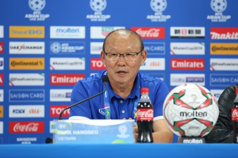 HLV Park Hang-seo: 'Iran mạnh nhất, nhưng Việt Nam sẽ vượt qua'