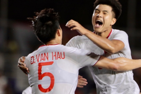 Heerenveen ấn tượng với pha kiến tạo của Văn Hậu giúp U22 Việt Nam chiến thắng