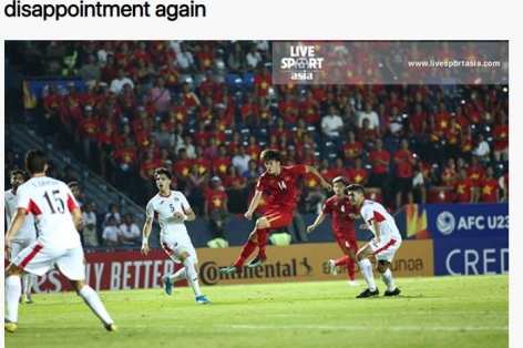 Báo Singapore: 'Nhà Á quân U23 châu Á lại gây thất vọng'