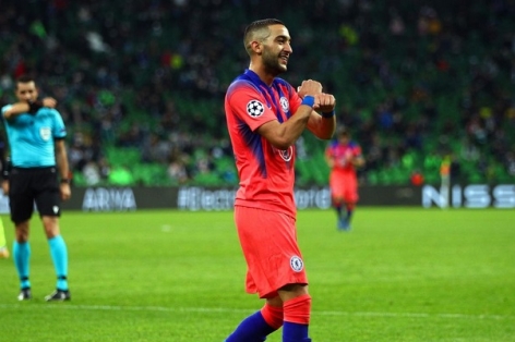 Ziyech lấy cảm hứng từ 'thương binh' của Real