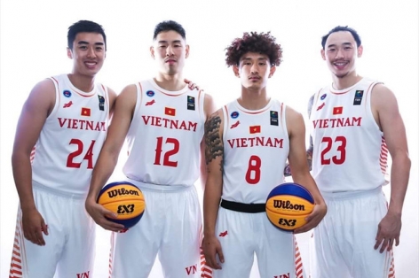 ĐT Bóng rổ nam Việt Nam công bố danh sách tham dự SEA Games