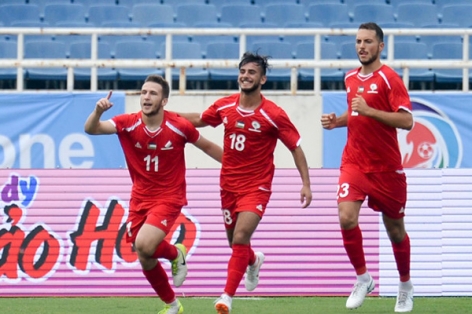 Palestine hòa nhạt Đài Loan ở trận ra quân ASIAD 2018