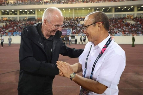 HLV Eriksson hẹn tái ngộ ông Park tại Asian Cup 2019