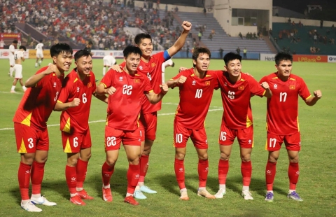 1 cầu thủ U23 Việt Nam được AFC vinh danh