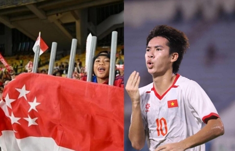 CĐV Singapore đồng loạt phản ứng sau thất bại trước U23 Việt Nam