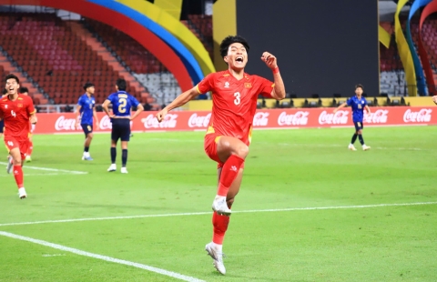 Trung vệ U22 Việt Nam chia sẻ cảm xúc sau khi giành HCV SEA Games