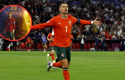 Cristiano Ronaldo làm nên lịch sử World Cup