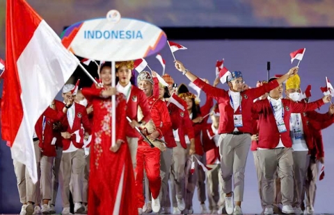 Indonesia cử gần 1.000 VĐV dự SEA Games 33, đặt mục tiêu top 3 toàn đoàn