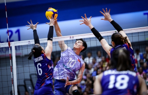 Bóng chuyền nữ Việt Nam tự tin 'hạ bệ' Thái Lan tại SEA Games 33