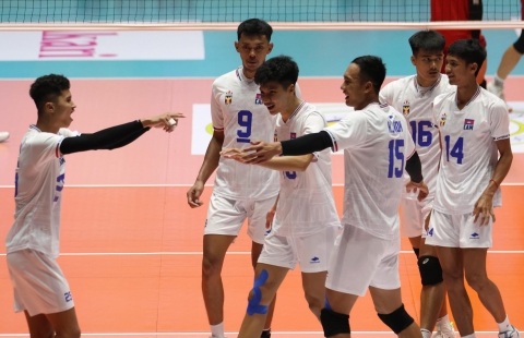 Bóng chuyền Campuchia vẫn tranh tài tại SEA Games 33