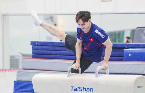 Liên đoàn Thể dục Việt Nam treo thưởng lớn tại SEA Games 33