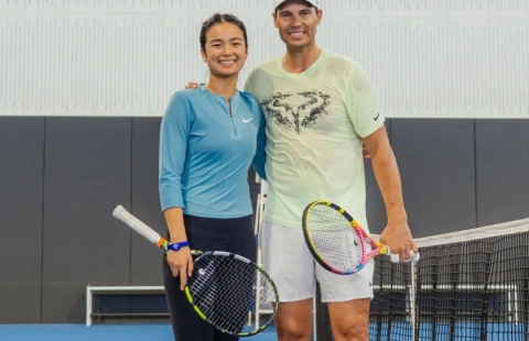 Niềm tự hào tennis Philippines tập cùng Nadal, chuẩn bị cho SEA Games 33